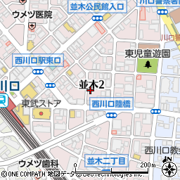 有限会社川口マサキ周辺の地図