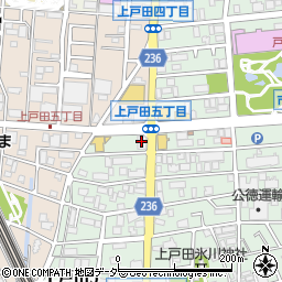 群馬銀行戸田支店周辺の地図