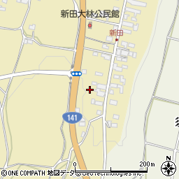 山梨県北杜市高根町箕輪2576周辺の地図