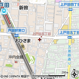 石田荒物店周辺の地図