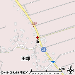 千葉県香取市田部2469-1周辺の地図