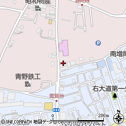 千葉県柏市酒井根752-1周辺の地図
