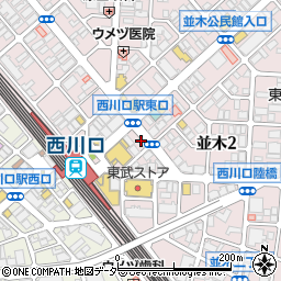 判子屋　西川口店周辺の地図