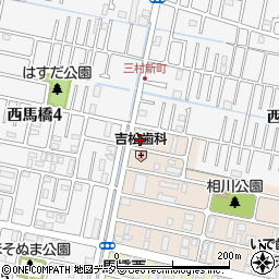 千葉県松戸市西馬橋相川町214-4周辺の地図