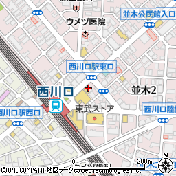 埼玉りそな銀行西川口駅東口 ＡＴＭ周辺の地図