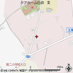 千葉県白井市中180周辺の地図