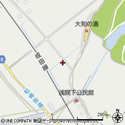 千葉県成田市大竹2446周辺の地図