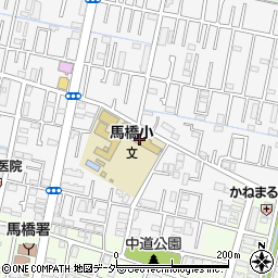 松戸市立馬橋小学校周辺の地図