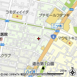 千葉県松戸市二ツ木1864周辺の地図