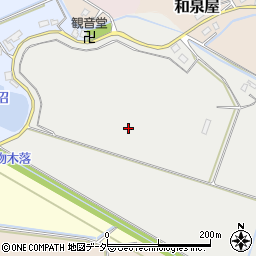 千葉県印西市萩埜周辺の地図
