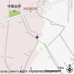 千葉県白井市中290周辺の地図