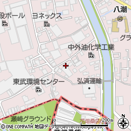 株式会社エヌコム八潮営業所周辺の地図