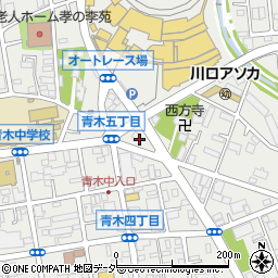 埼玉県川口市青木4丁目11周辺の地図