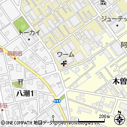 埼玉県八潮市二丁目996周辺の地図
