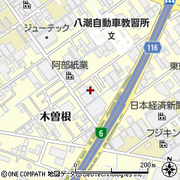佐藤特殊合板株式会社　八潮工場周辺の地図