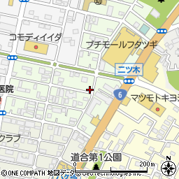 千葉県松戸市二ツ木1881周辺の地図