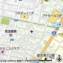 千葉県松戸市二ツ木1855周辺の地図