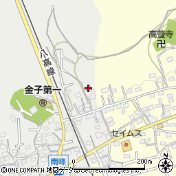 埼玉県入間市南峯97周辺の地図