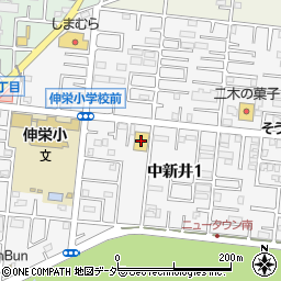 トモズ所沢中新井店周辺の地図