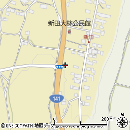 山梨県北杜市高根町箕輪3152周辺の地図