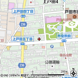 戸田サクラ歯科周辺の地図