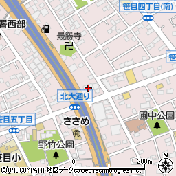 ササキ東京商品センター周辺の地図