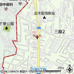 志木フレーム周辺の地図
