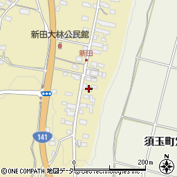 山梨県北杜市高根町箕輪2560周辺の地図