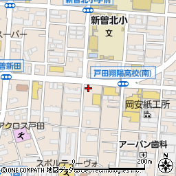 いけぶくろ楽器株式会社　戸田本町センター周辺の地図