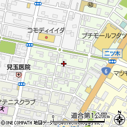 千葉県松戸市二ツ木1886周辺の地図