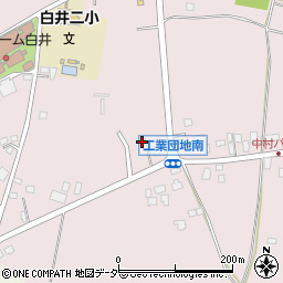千葉県白井市中193周辺の地図