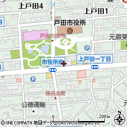 株式会社礎積算戸田支店周辺の地図