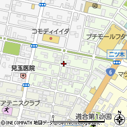 千葉県松戸市二ツ木1887周辺の地図