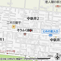 飯能信用金庫新所沢支店周辺の地図