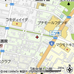 千葉県松戸市二ツ木1877周辺の地図