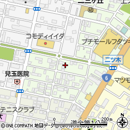 千葉県松戸市二ツ木1874周辺の地図