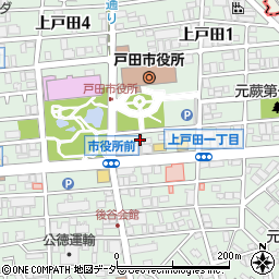 セコム株式会社　戸田支社周辺の地図