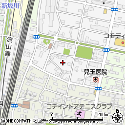 千葉県松戸市三ケ月1493周辺の地図
