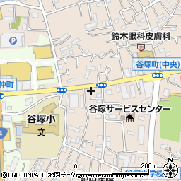 埼玉県草加市谷塚町1283周辺の地図