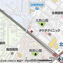ライオンズマンション朝霞台周辺の地図