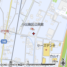 長野県伊那市西春近2537周辺の地図