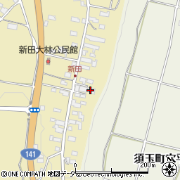 山梨県北杜市高根町箕輪2555周辺の地図