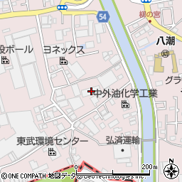 田原屋八潮工場周辺の地図