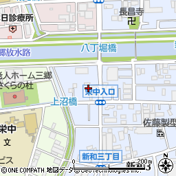 埼玉県三郷市新和3丁目29周辺の地図
