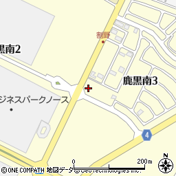 セブンイレブン印西鹿黒南店周辺の地図