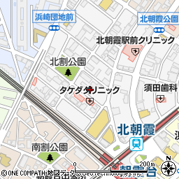 臨海セミナー小中セレクト　朝霞台校周辺の地図