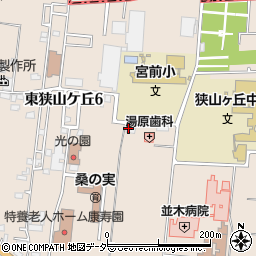 所沢市立宮前学童クラブ周辺の地図