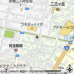 千葉県松戸市二ツ木1793周辺の地図