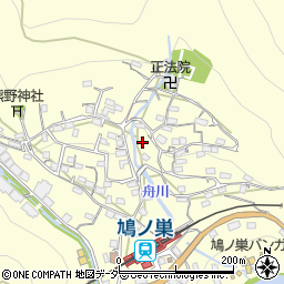 東京都西多摩郡奥多摩町棚澤周辺の地図
