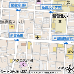 木曽路 戸田店周辺の地図